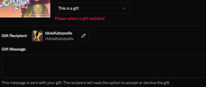 Jinxxy gifting